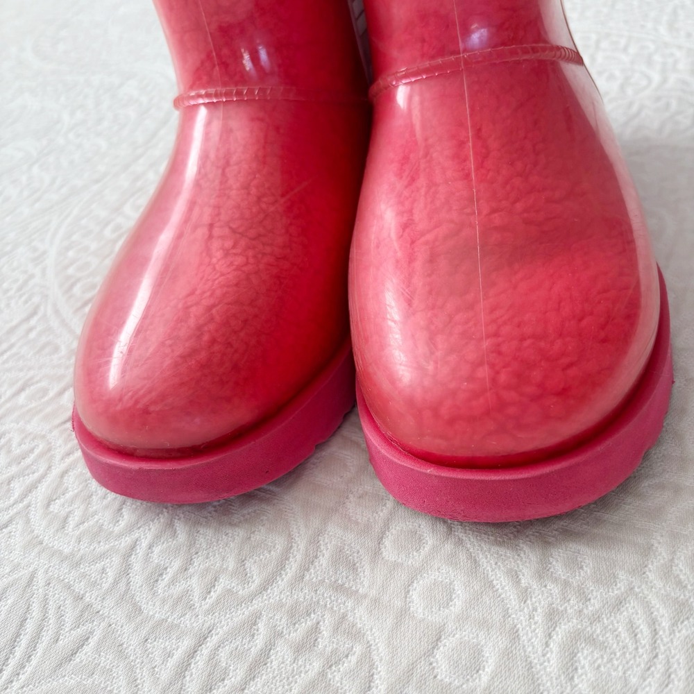 UGG Classic Clear Waterproof Mini Boot, Hibiscus … - image 4